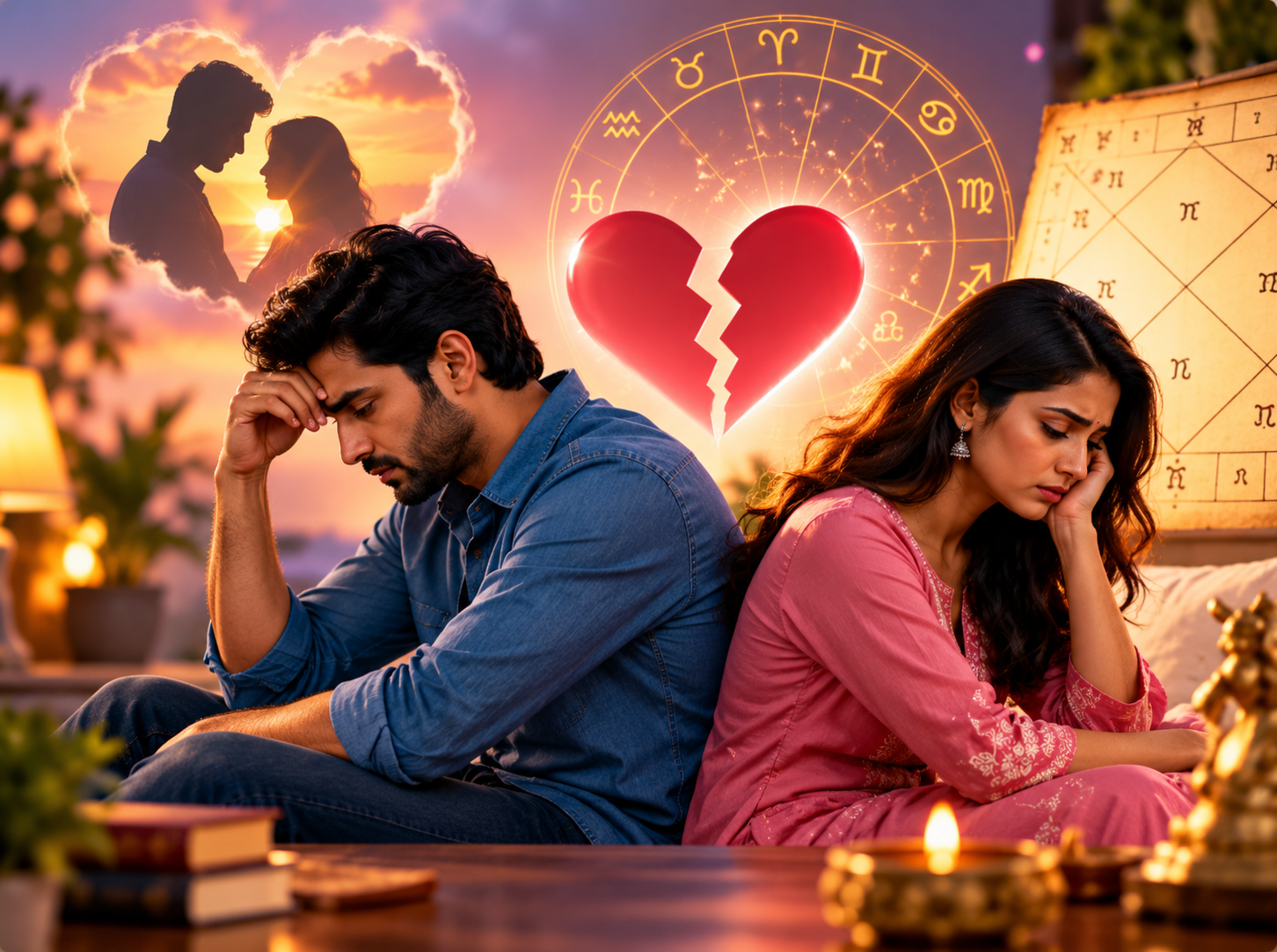 Love problem solution through Vedic birth chart analysis